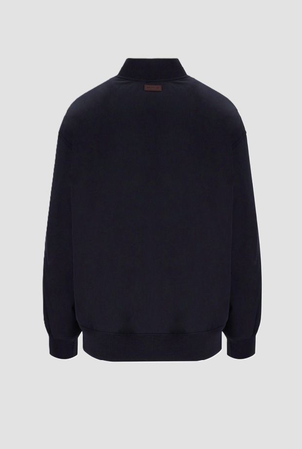 Giubbino bomber da donna blu marino 