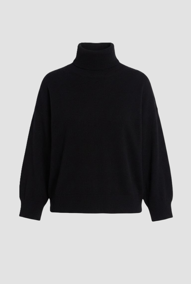 Dolcevita misto lana donna nero 
