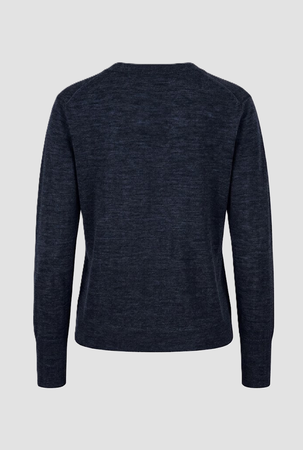 Cardigan a V donna navy blue 
