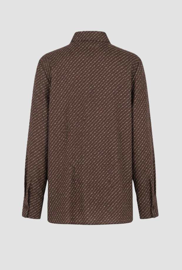 Camicia monogram donna testa di moro 