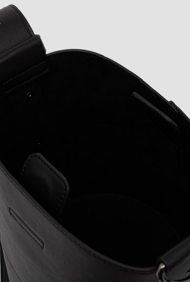 Borsa a secchiello donna nero 