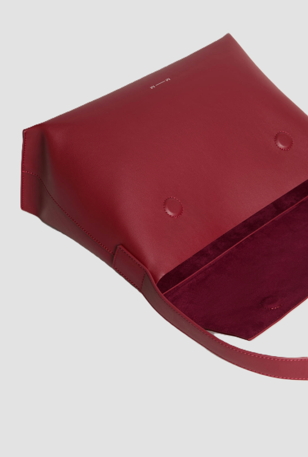 Borsa shopper da donna rosso 