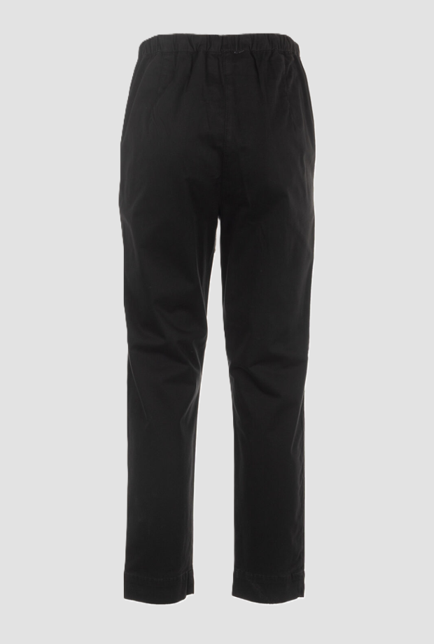 Pantalone con coulisse donna nero 
