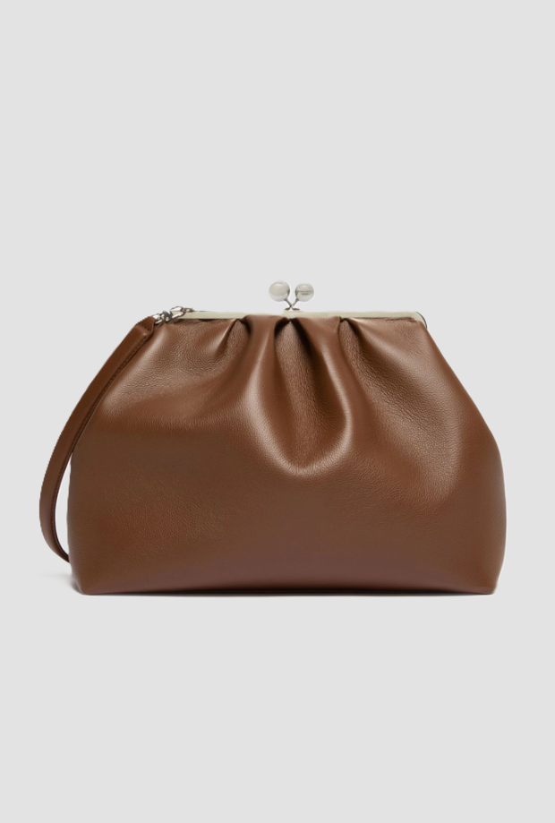 Borsa Pasticcino XXL donna marrone 