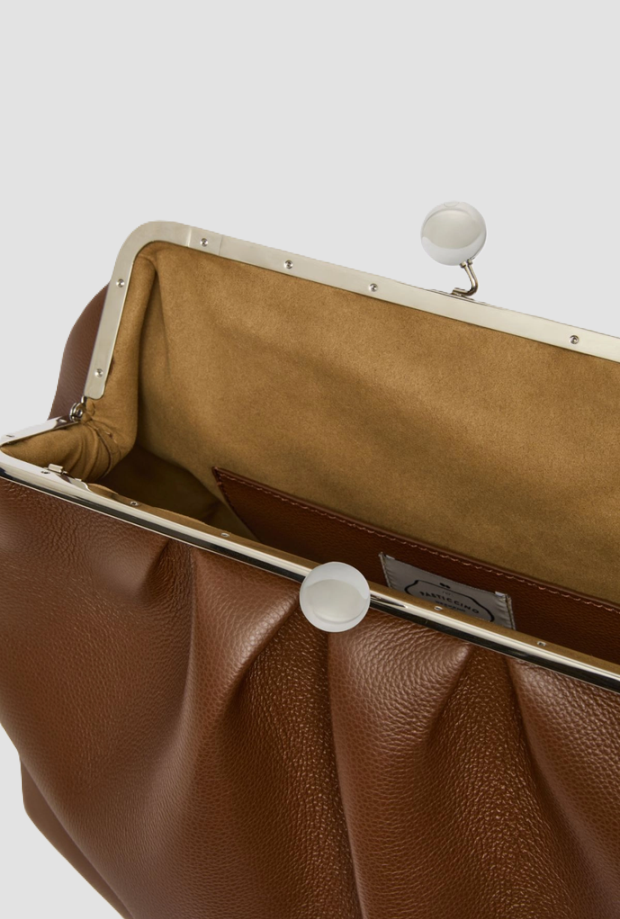 Borsa Pasticcino XXL donna marrone 