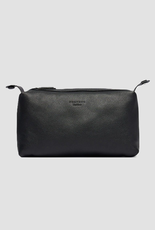 Borsa in pelle da donna nero 