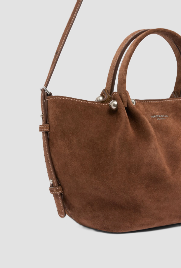 Borsa Tote bag donna cioccolato 