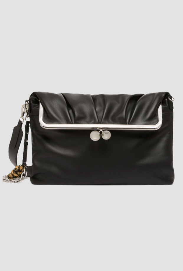 Borsa Pasticcino a busta donna nero 