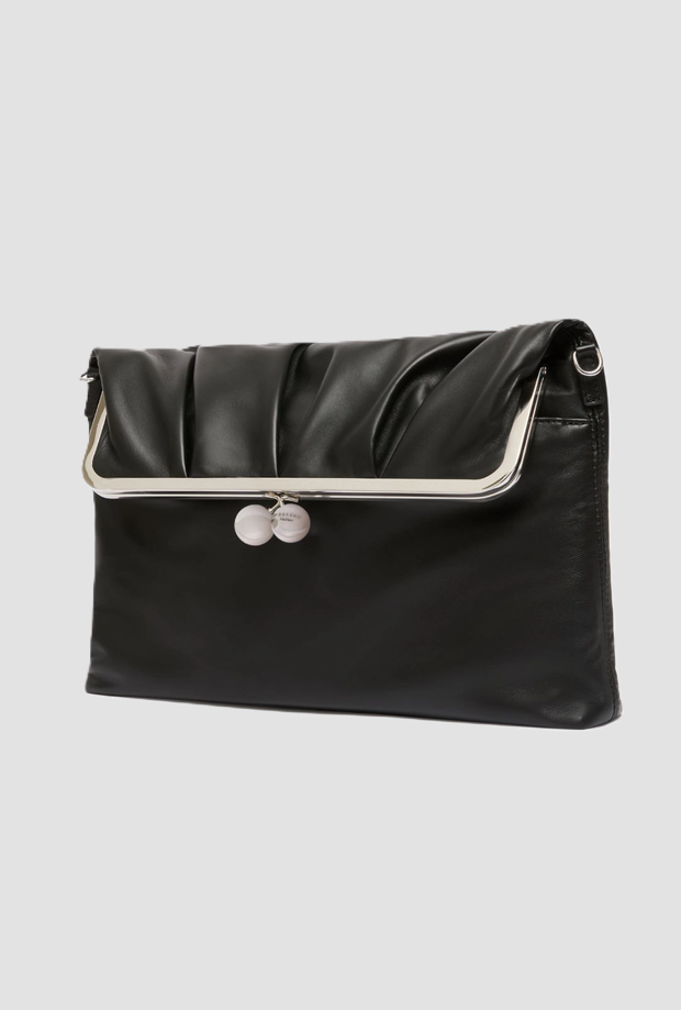 Borsa Pasticcino a busta donna nero 
