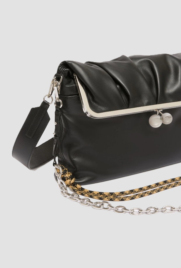 Borsa Pasticcino a busta donna nero 