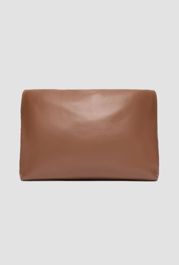 Borsa Pasticcino a busta donna cuoio 