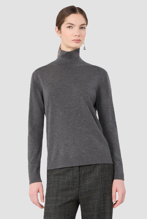 Dolcevita misto lana donna grigio 