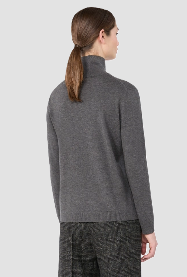 Dolcevita misto lana donna grigio 