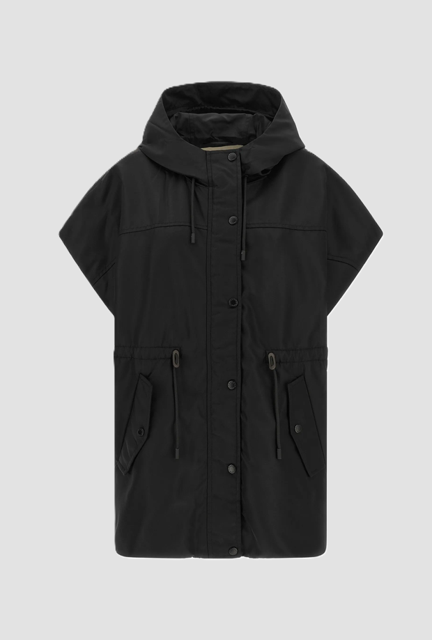 Gilet antigoccia donna nero 