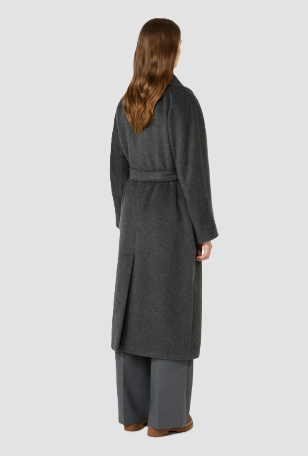 Cappotto a vestaglia donna antracite 