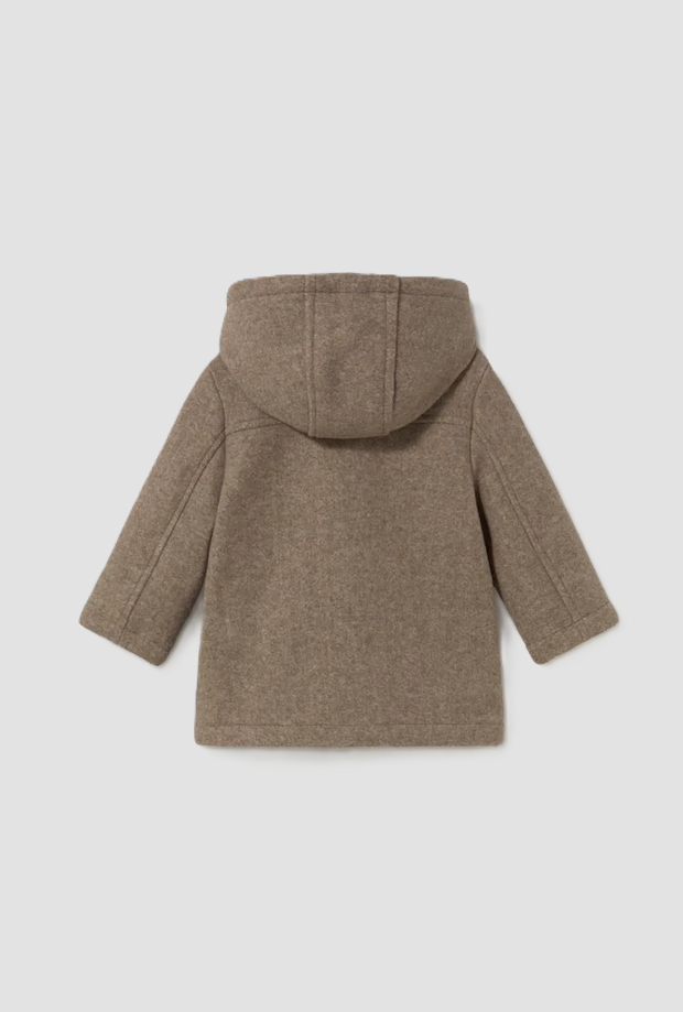 Trench da bambino marrone 
