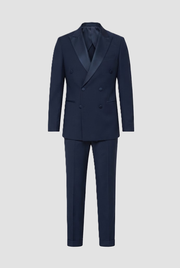 Abito doppiopetto uomo navy blue 