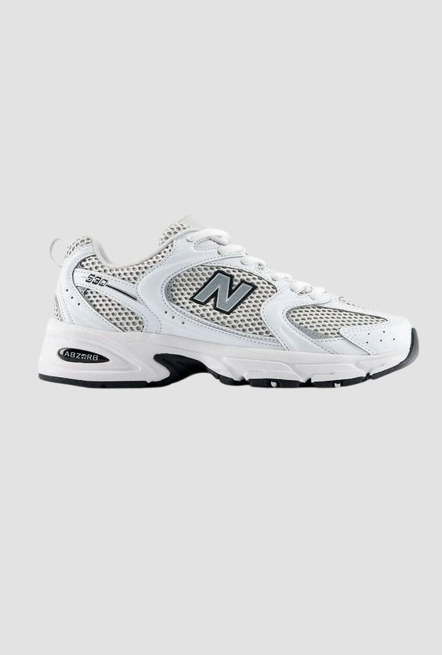 Scarpe NB 530 unisex grigio silver 