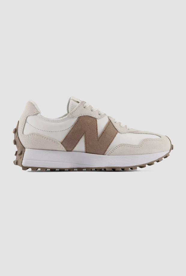 Scarpe NB 327 da donna beige-marrone 