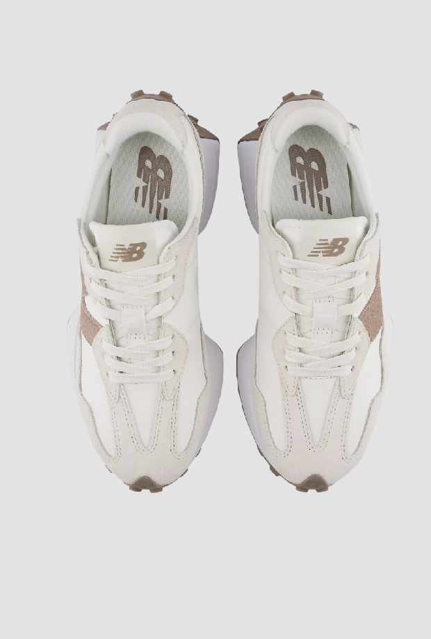 Scarpe NB 327 da donna beige-marrone 