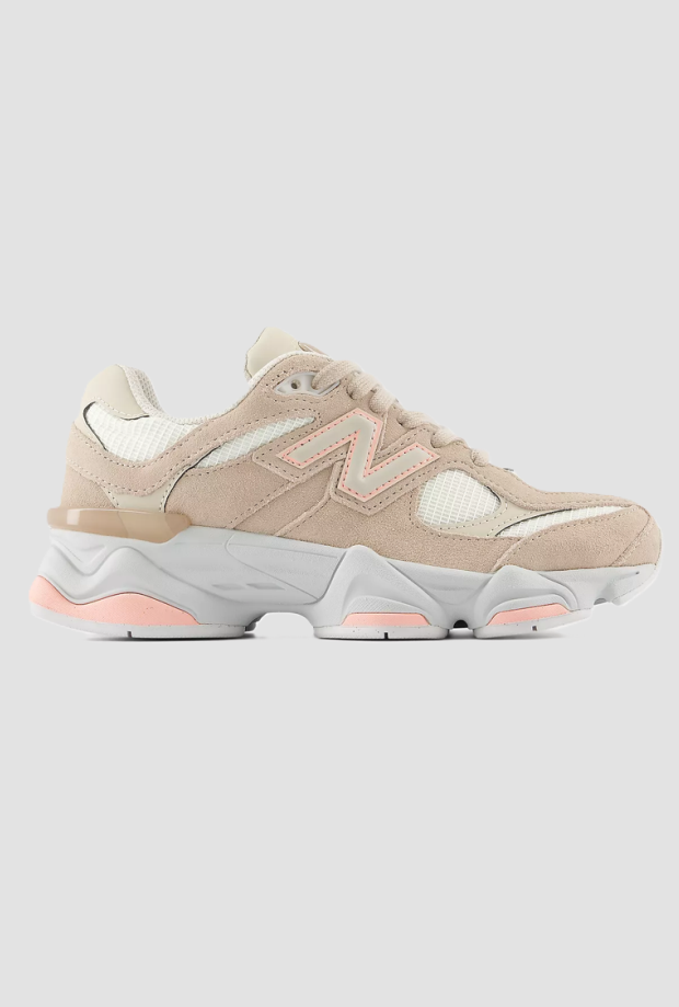 Scarpe 9060 bambino/a grigio-rosa 