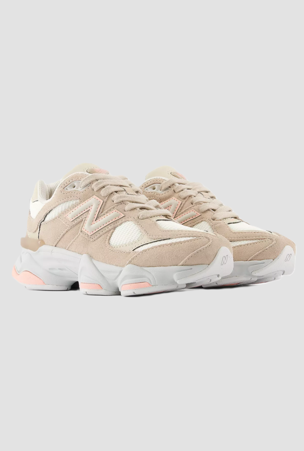Scarpe 9060 bambino/a grigio-rosa 