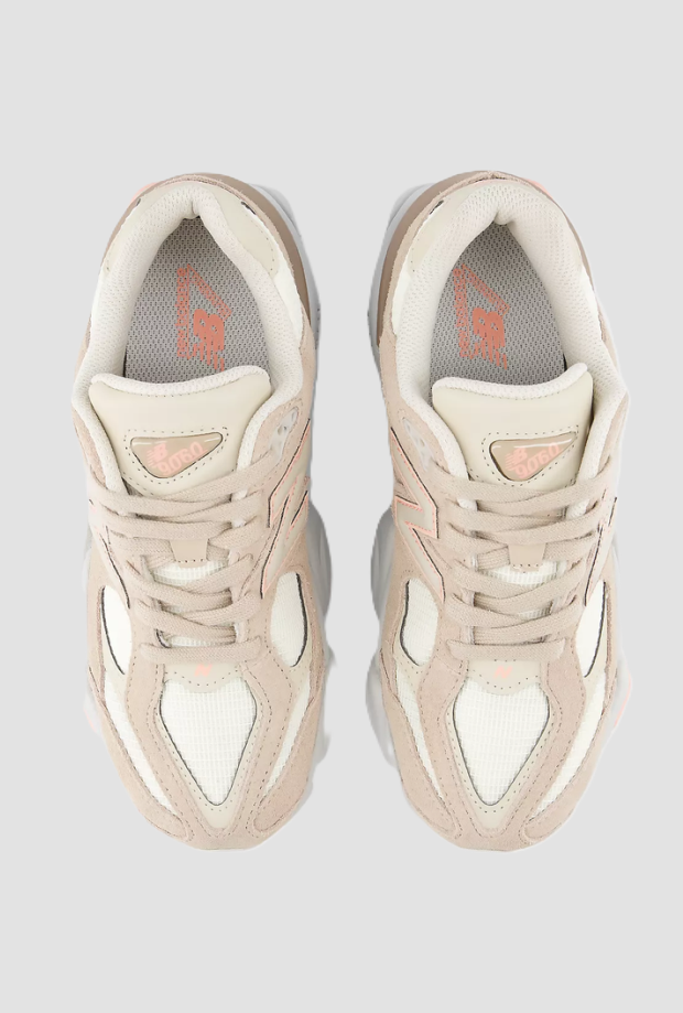 Scarpe 9060 bambino/a grigio-rosa 