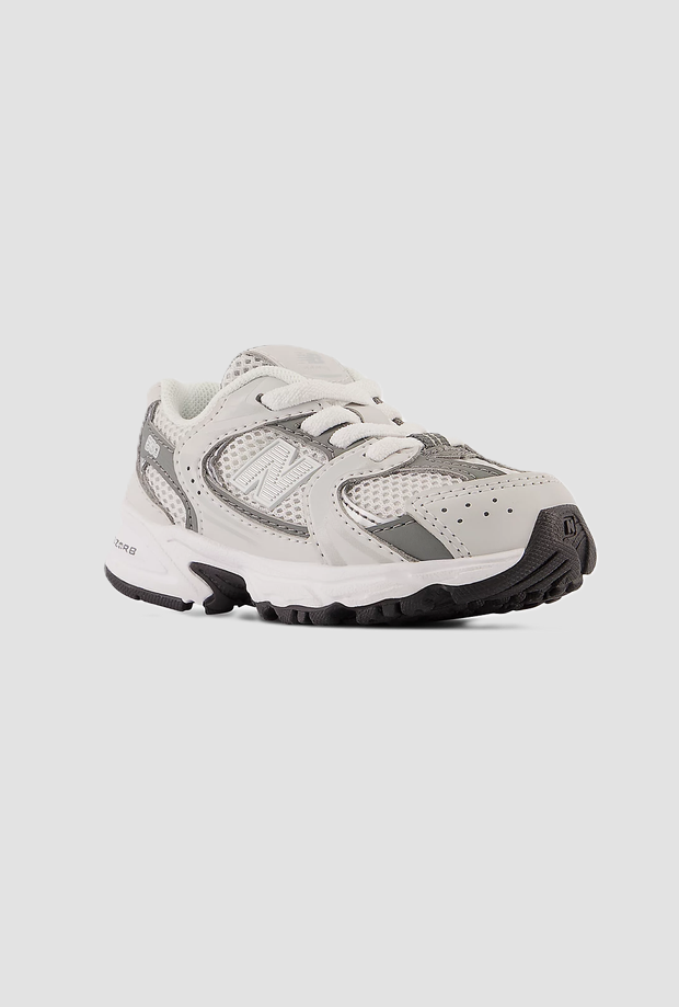 Scarpe 530 Bungee da neonato grigio 
