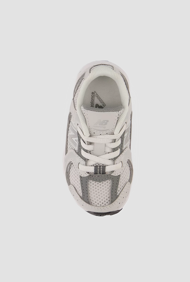 Scarpe 530 Bungee da neonato grigio 