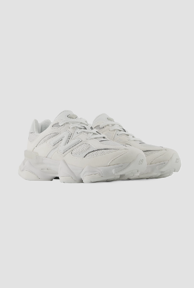 Scarpe 9060 Lace da bambino bianco 