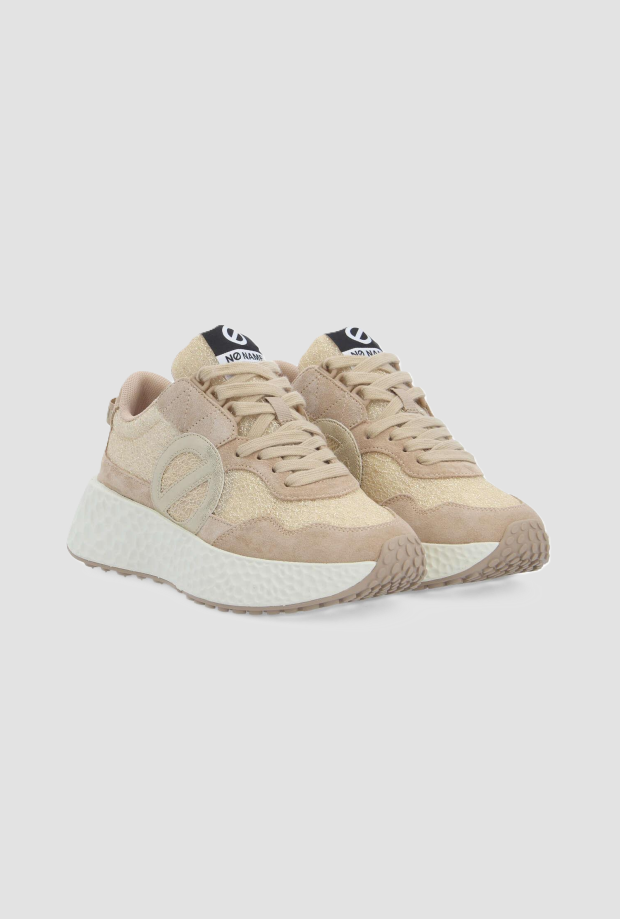 Scarpe Carter Jogger donna oro 
