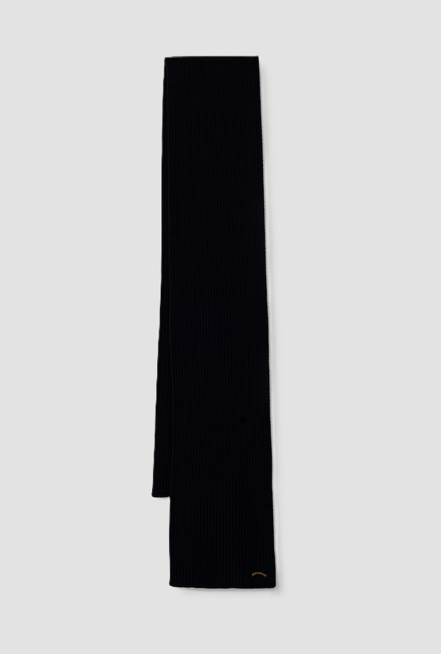 Sciarpa in lana uomo navy blue 