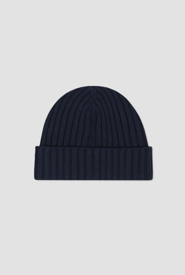 Moon badge Soft Cool Touch wool beanie 