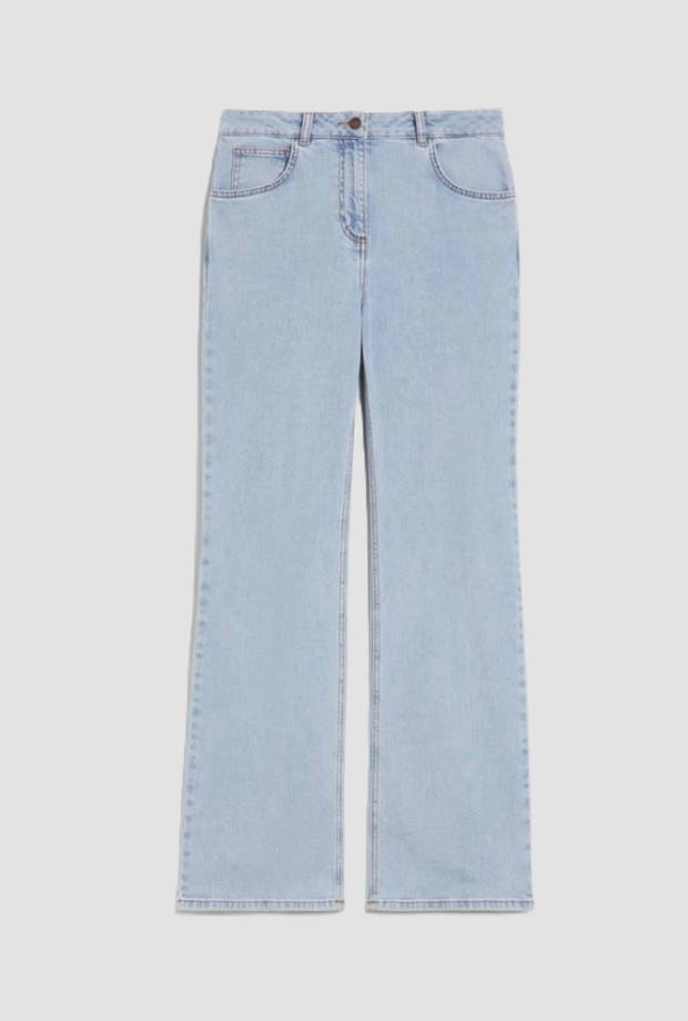 Jeans bootcut donna blu 