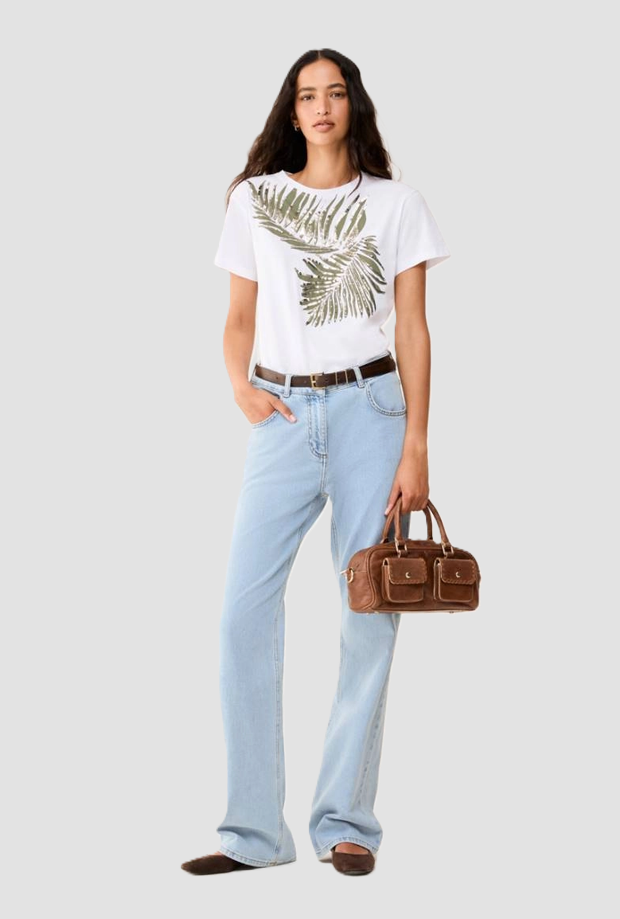 Jeans bootcut donna blu 