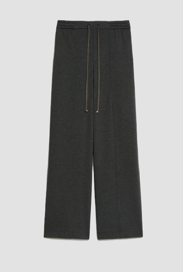 Pantalone joggers donna grigio 