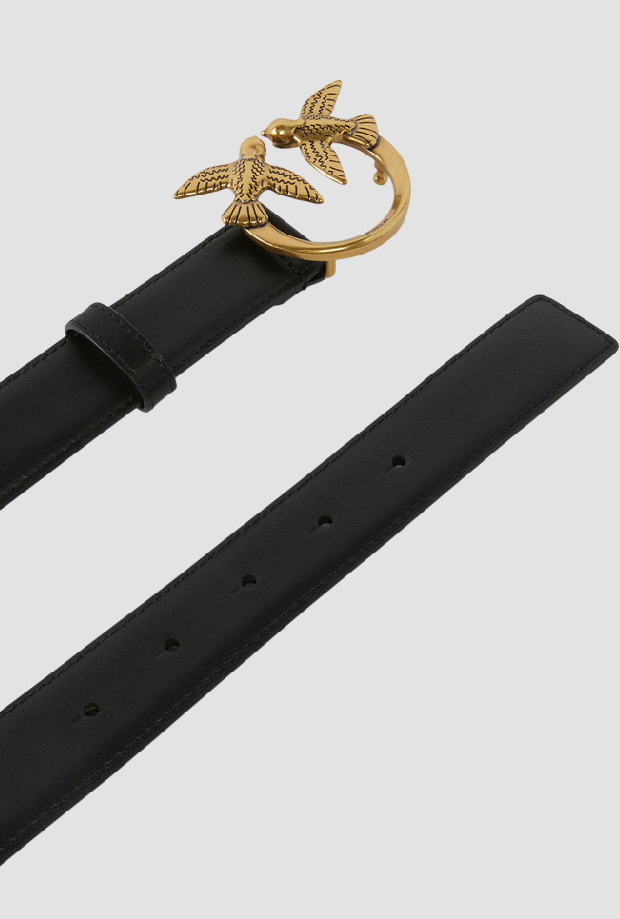 Cintura Love Birds donna nero 