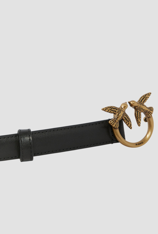 Cintura Love Birds donna nero 