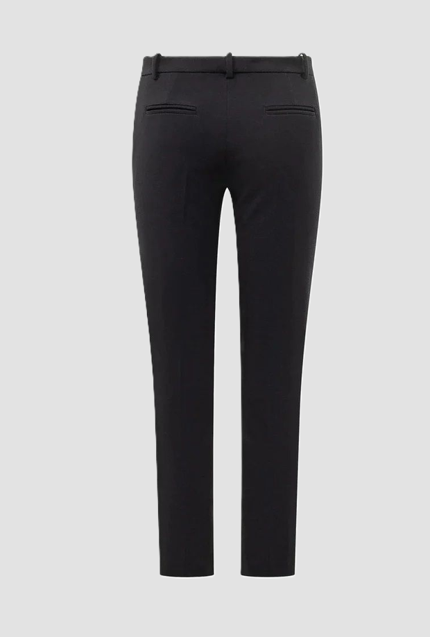 Pantalone a sigaretta donna nero 