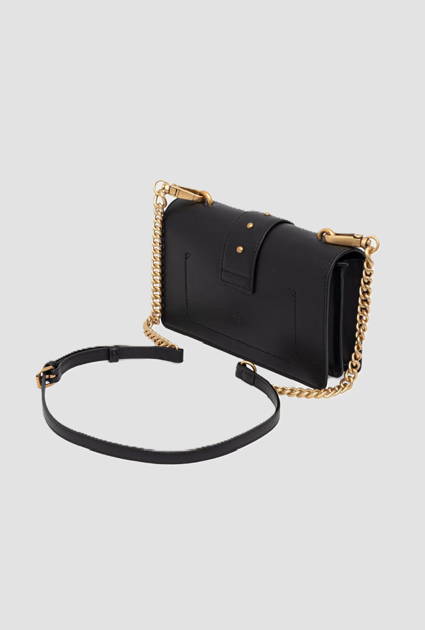 Borsa mini Love One donna nero 