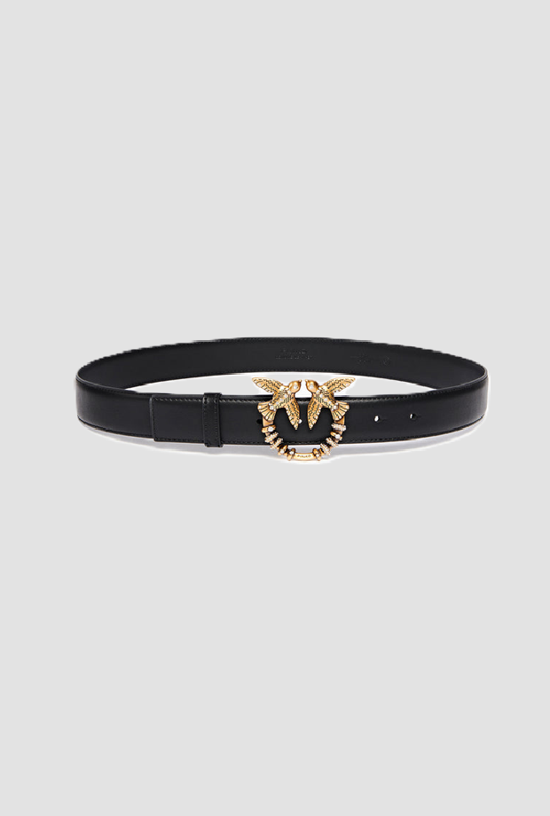 Cintura Love Birds donna nero 