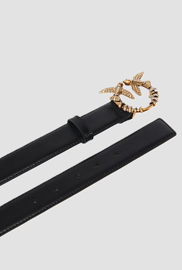 Cintura Love Birds donna nero 
