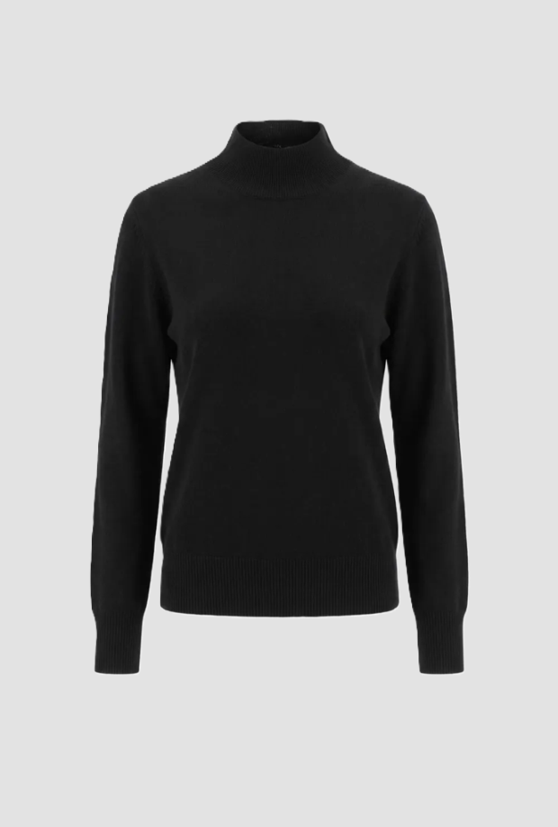 Maglia lupetto donna nero 