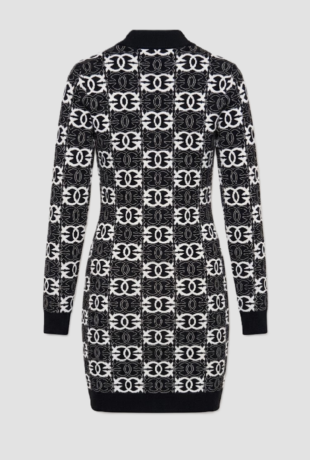 Abito Reims donna nero-bianco 