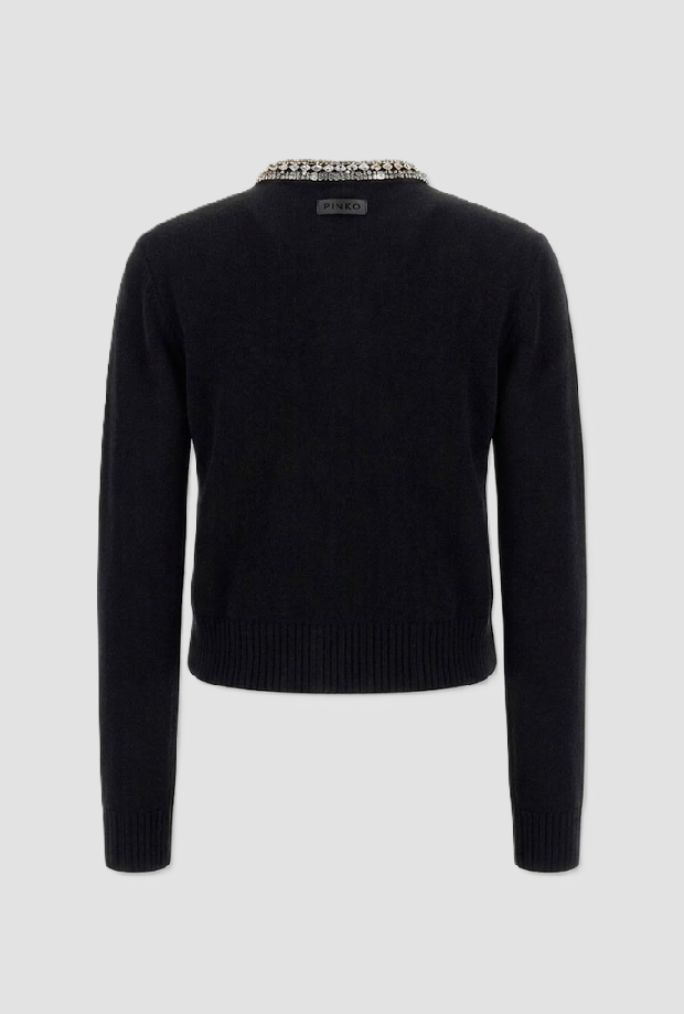 Cardigan Colonia donna nero 