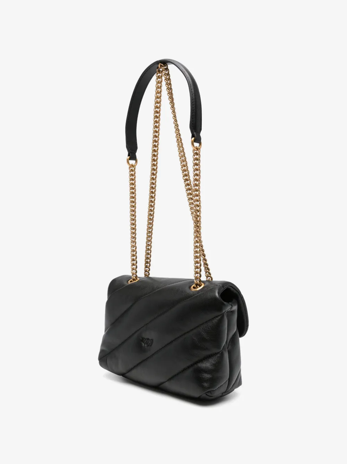Borsa mini Love Puff da donna nero 