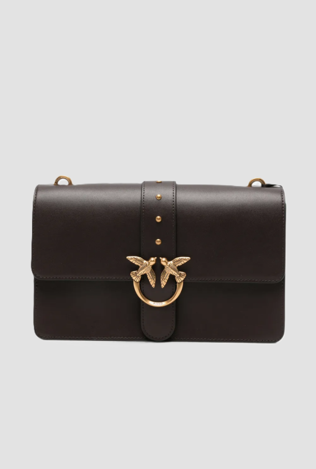 Borsa Love Bag da donna marrone scuro 