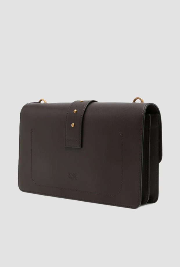 Borsa Love Bag da donna marrone scuro 