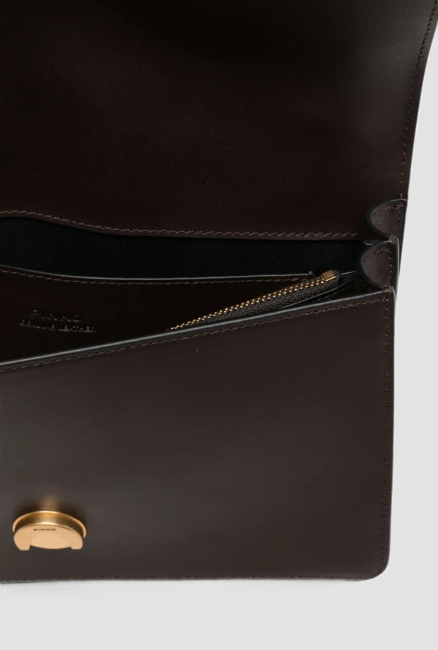 Borsa Love Bag da donna marrone scuro 