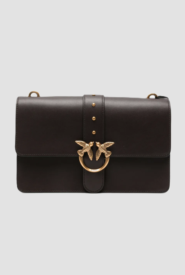 Borsa Love One mini da donna marrone 